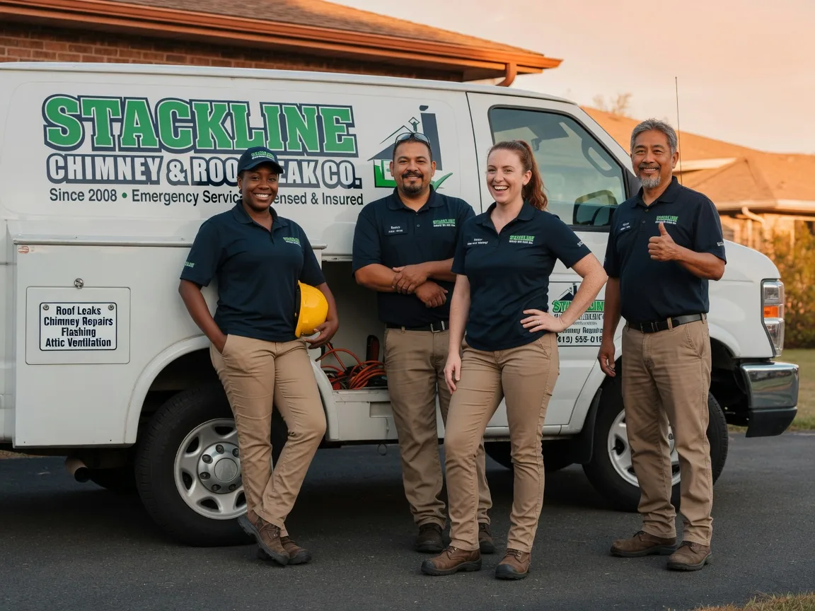 Chimney flashing repair company in Fortson, GA